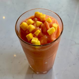 Mango, Strawberry, Banana Smoothie