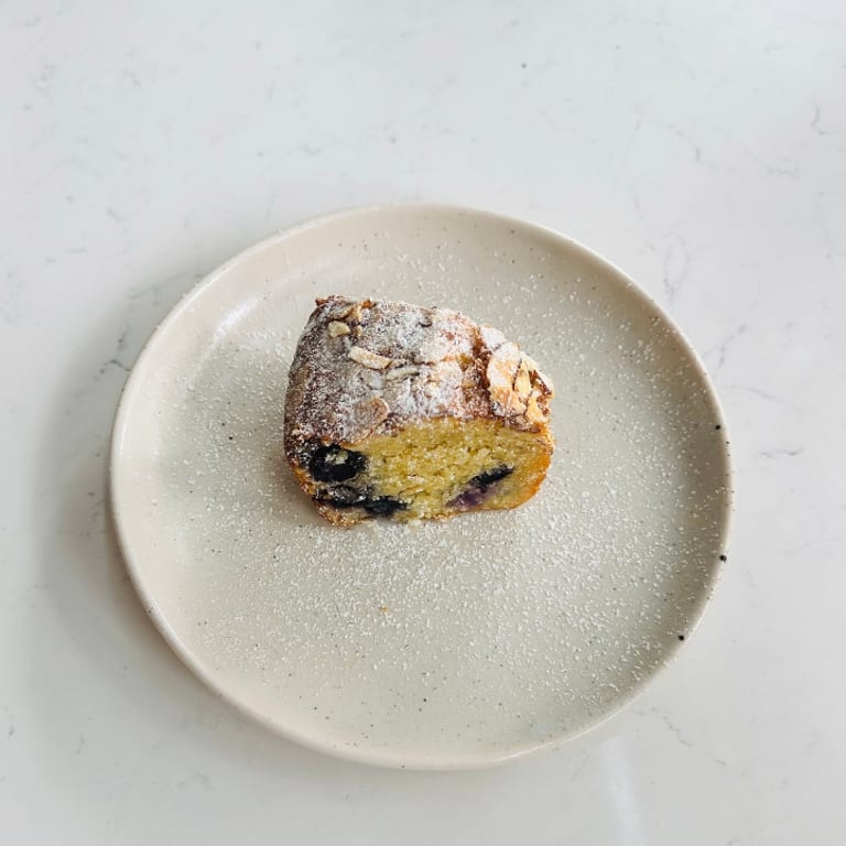 Indulge in our coffee cake